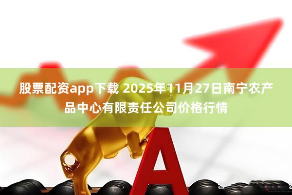 股票配资app下载 2025年11月27日南宁农产品中心有限责任公司价格行情