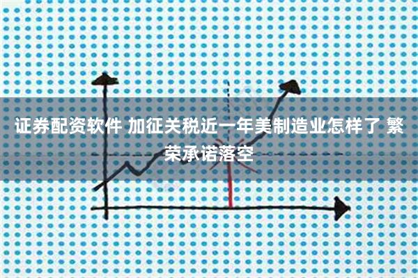 证券配资软件 加征关税近一年美制造业怎样了 繁荣承诺落空
